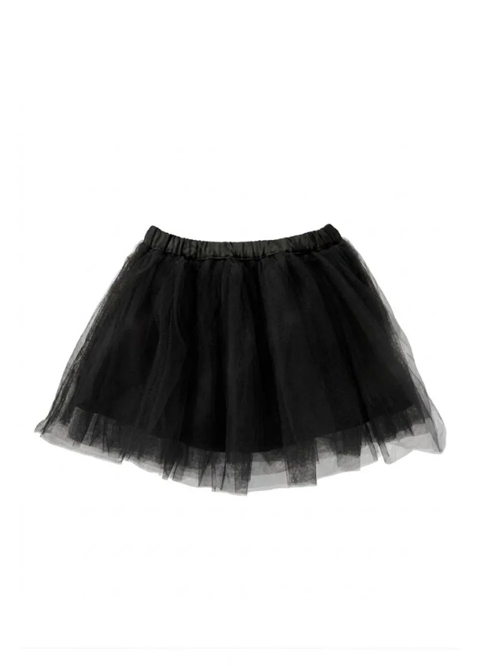 Gymboree Baby Girls Black Layered Tulle Dress Up Tutu Skirt 6-12 mo